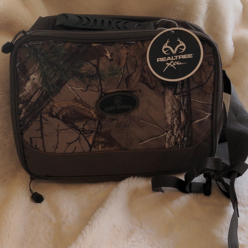 Realtree Xtra Camo Men's Crossbody Bag - Brown/Olive